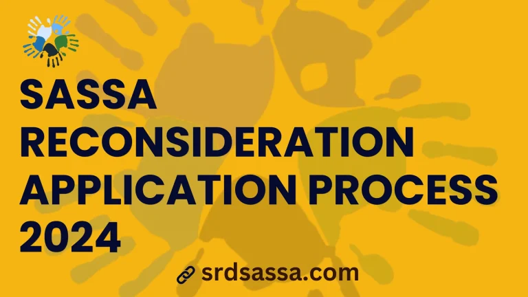 SASSA Reconsideration Application Process 2024