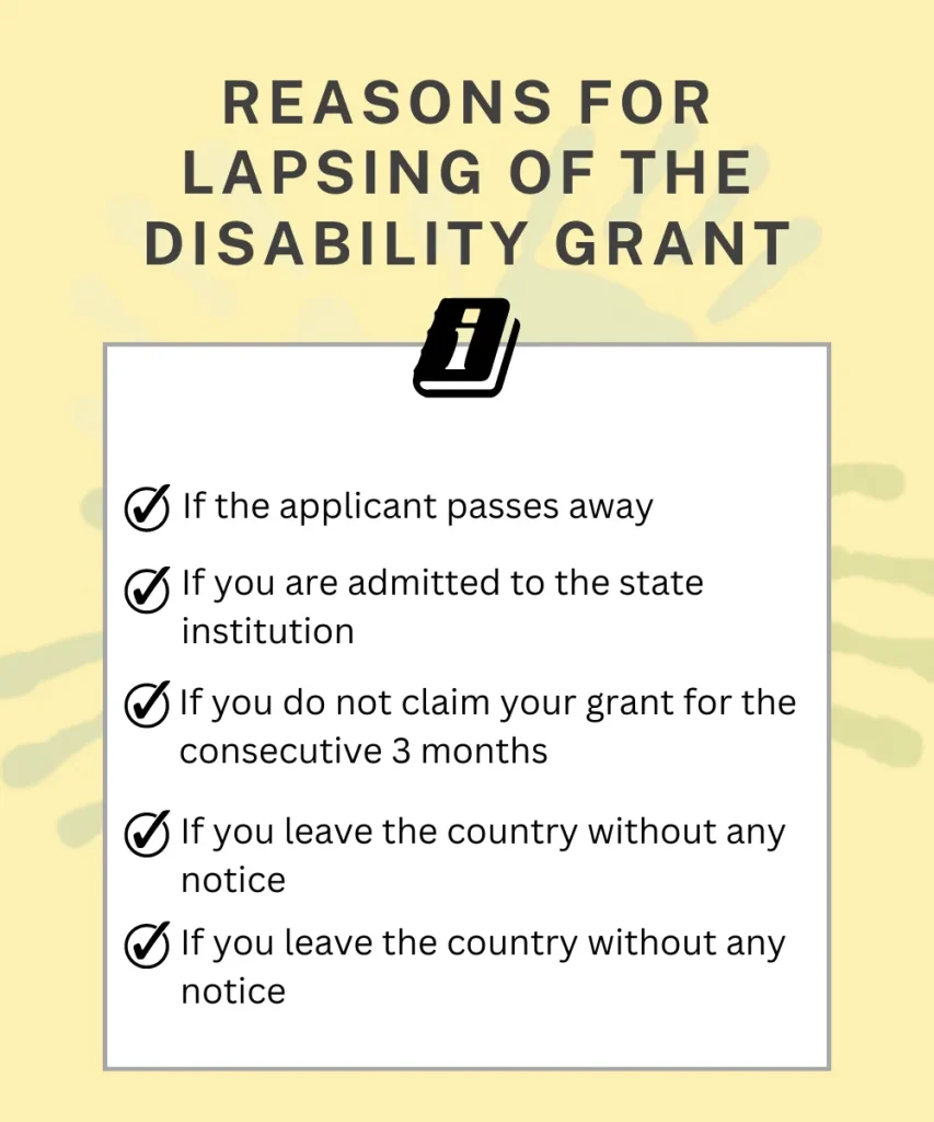 sassa disability grant