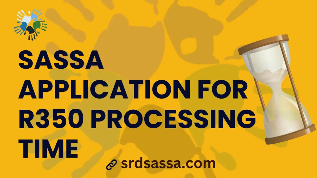 SASSA online application for R350