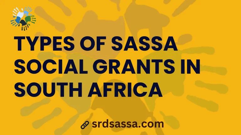 Types of SASSA Social Grants in South Africa 2024